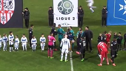 AJ Auxerre - AC Ajaccio (0-0) Résumé J27 [2015-2016]