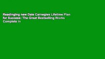 Readinging new Dale Carnegies Lifetime Plan for Success: The Great Bestselling Works Complete in