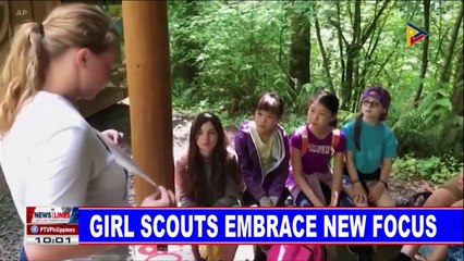 GLOBAL NEWS: Girl scouts embrace new focus