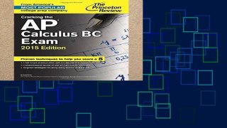 Get Full Cracking the AP Calculus BC Exam, 2015 Edition (College Test Preparation) P-DF Reading