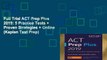 Full Trial ACT Prep Plus 2019: 5 Practice Tests + Proven Strategies + Online (Kaplan Test Prep)