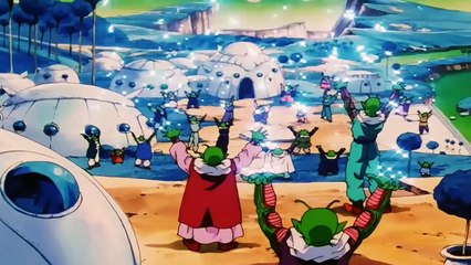 Goku recibe la energía de todo el Universo (HD)