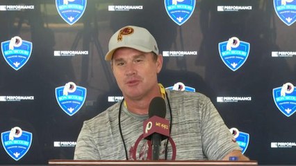 Jay Gruden accidentally calls Colt McCoy 'Kirk'