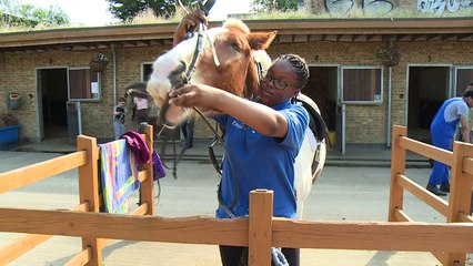 مركز للفروسية في لندن ينمي قدرات أبناء الفئات المحرومة