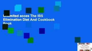 Unlimited acces The IBS Elimination Diet And Cookbook Book