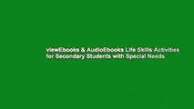 viewEbooks & AudioEbooks Life Skills Activities for Secondary Students with Special Needs