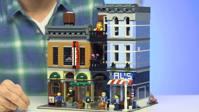 LEGO Designer Video - LEGO Creator Expert Detective's Office