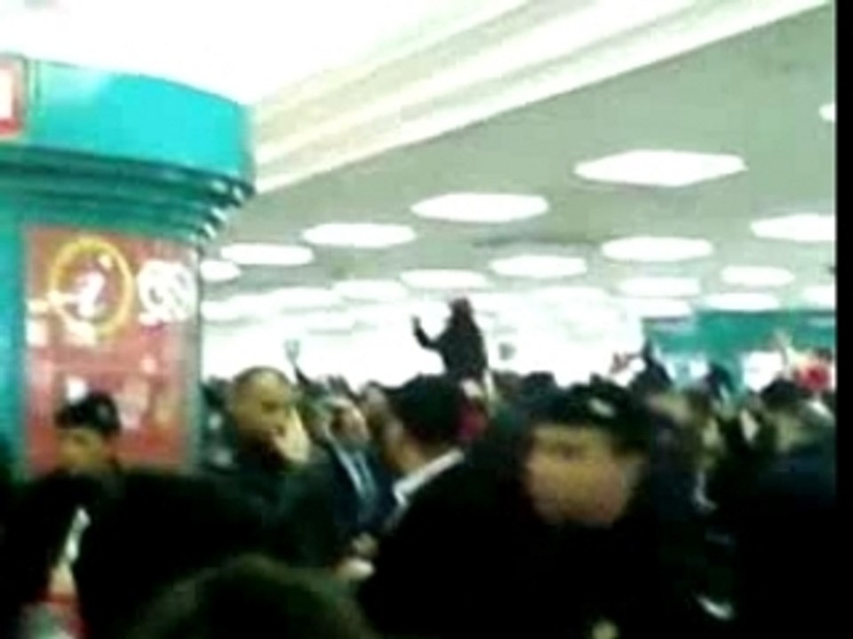 ambiance a l'aeroport