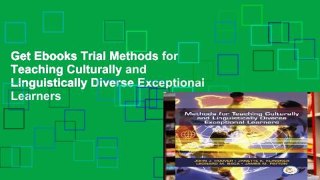 Get Ebooks Trial Methods for Teaching Culturally and Linguistically Diverse Exceptional Learners