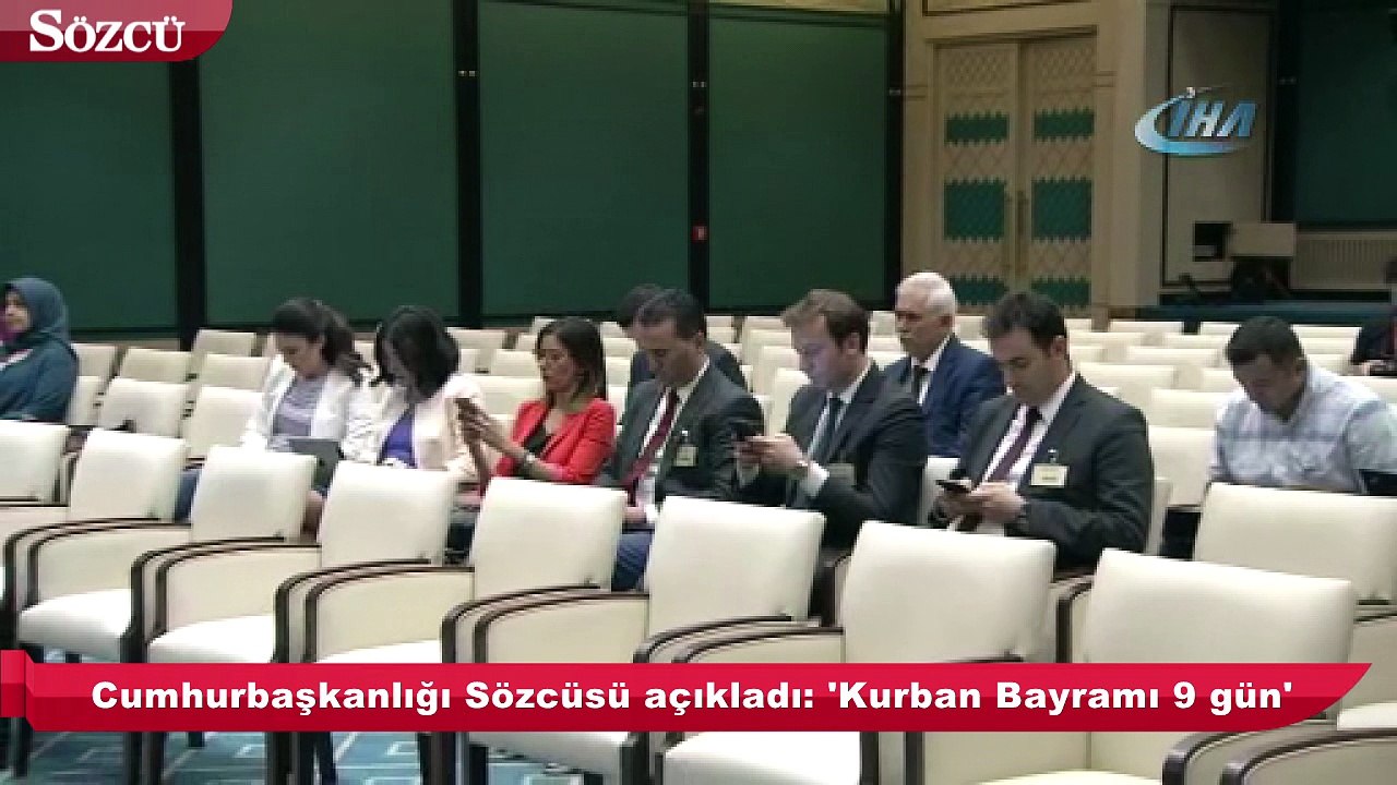 İbrahim Kalın kabine toplantısı sonrasında açıklama yaptı