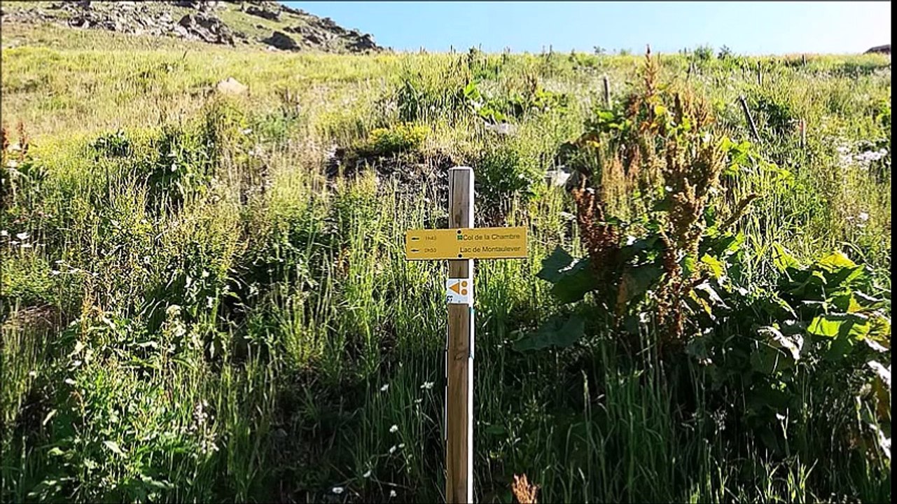 Le lac des Echauds à Val-Thorens