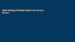 View Haring (Taschen Basic Art Series) Ebook