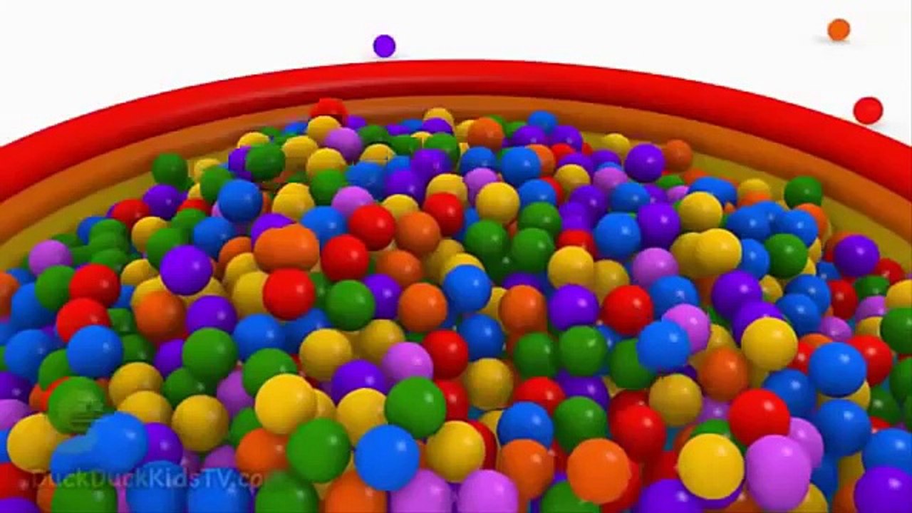 Learn colors with surprise eggs