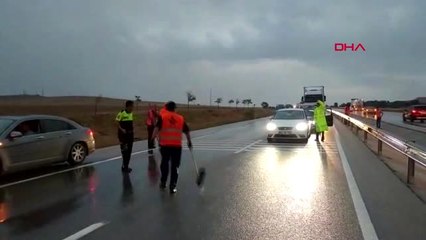 Konya-Ankara Karayolunda Kum Fırtınası Zincirleme Trafik Kazasına Neden Oldu