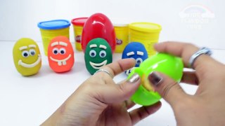 Color Surprise Eggs Finger Family Songs | Surprise Eggs Dinosaur Toys Finger Family Rhymes