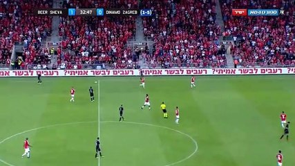 Eden Ben Basat Goal HD - H. Beer Sheva (Isr) 2-0	D. Zagreb (Cro) 31.07.2018