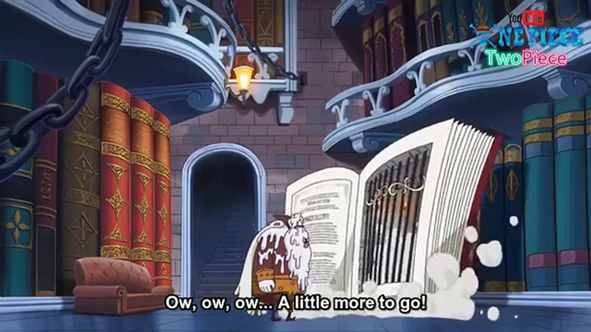 One Piece 818 Jimbe S Five Thousand Brick Fist On Opera Video Dailymotion