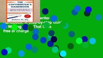 New Trial The Copywriter s Handbook: A Step-by-step Guide to Writing Copy That Sells free of charge