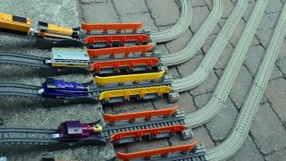 Lets Race Outside Thomas and Friends TrackMaster
