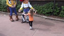 Toy Story Woody and Jessie Charer Meet and Greet at the Magic Kingdom Walt Disney World