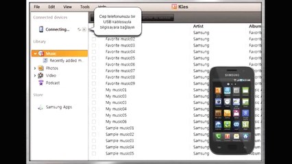 Samsung kies ile yazılım güncelleme