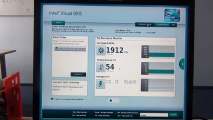 Intel NUC DC3217BY - UEFI