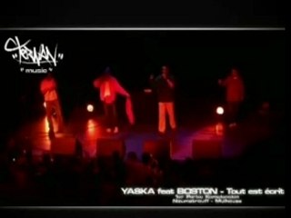 TERWAN MUSIC . YASKA FEAT BOSTON : TOUT EST ECRIT / LIVE