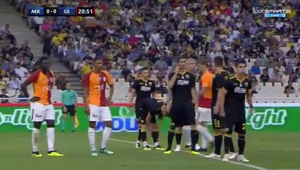 Maicon Goal - AEK Athens FC vs Galatasaray 0-1  31/07/2018