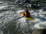 Kayak Chute sur le Fier (Annecy Haute-Savoie)