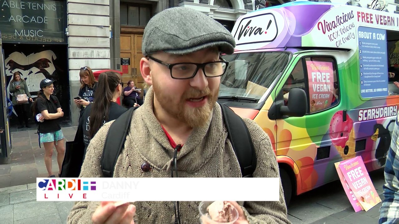 Cardiff Tries Vegan Ice Cream