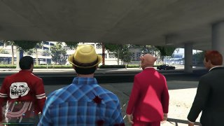 Cuatro Hombres Y Un Prisionero . EPICO GTA V ONLINE HEIST