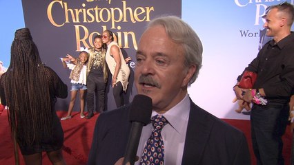 Jim Cummings Does Winnie The Pooh Voice At 'Christopher Robin' Premiere