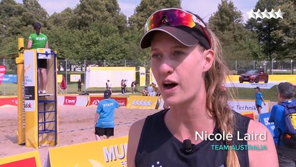 Beach Volleyball - Olympian Nicole Laird: "Tokyo Olympics is definitely in my eye sight"