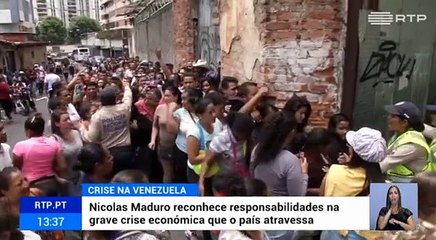Venezuela. Maduro reconhece responsabilidade na grave crise económica