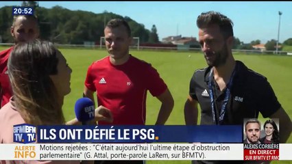 Ils ont fait l'événement - Les Herbiers: "On savait que ça allait être difficile" de battre le PSG