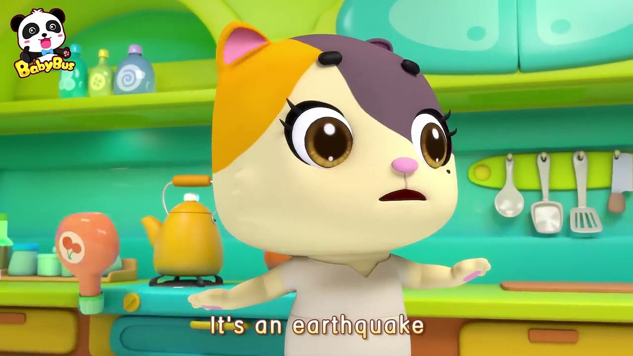 【New】Run! The Building is Collapsing | Super Panda Rescue Team 7 | Earthquake Escape | BabyBus