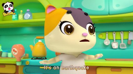 【New】Run! The Building is Collapsing | Super Panda Rescue Team 7 | Earthquake Escape | BabyBus