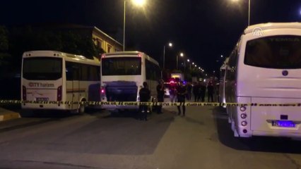 Kavgaya müdahale eden polise taşlı saldırı - İSTANBUL