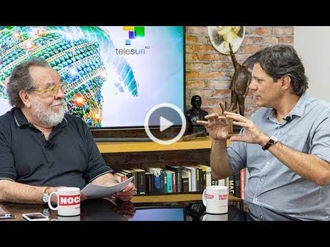 FERNANDO MORAIS ENTREVISTA FERNANDO HADDAD