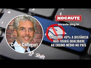 OPORTUNISTA, MENDONÇA FILHO DIZ AGORA QUE É CONTRA A EDUCAÇÃO A DISTÂNCIA