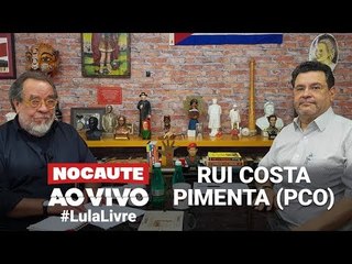 #LULALIVRE: FERNANDO MORAIS ENTREVISTA RUI COSTA PIMENTA