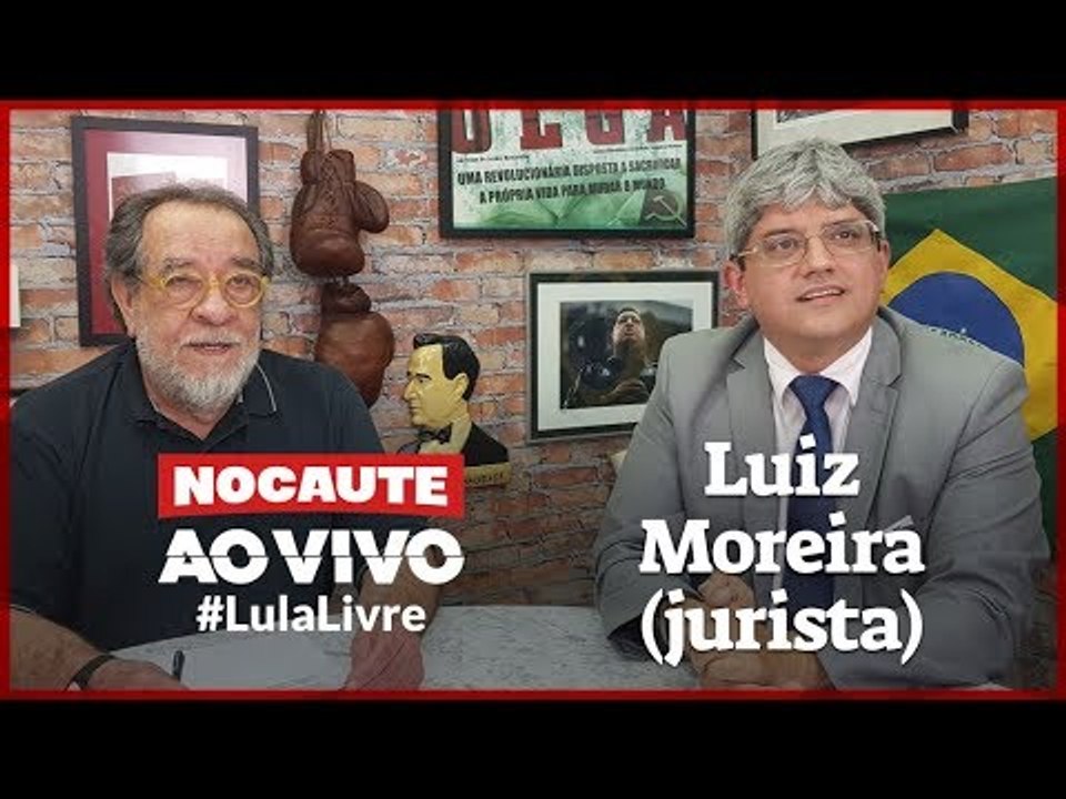 #LULALIVRE - LUIZ MOREIRA: "VIVEMOS EM UM ESTADO ONDE A ALGEMA SUBSTITUI A POLÍTICA PÚBLICA".