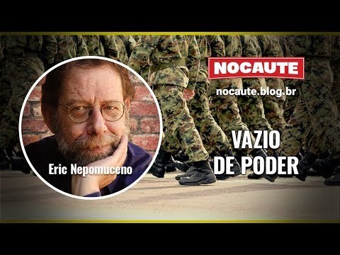 HÁ UM VAZIO DE PODER NO BRASIL, UMA ECONOMIA EM CRISE E UM ESTADO DE EXCEÇÃO