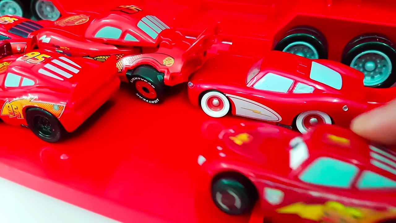 Disney Cars Tomica Truck Hauler Lightning Mcqueen Carry Case Disney Tomica Mack Truck Haul