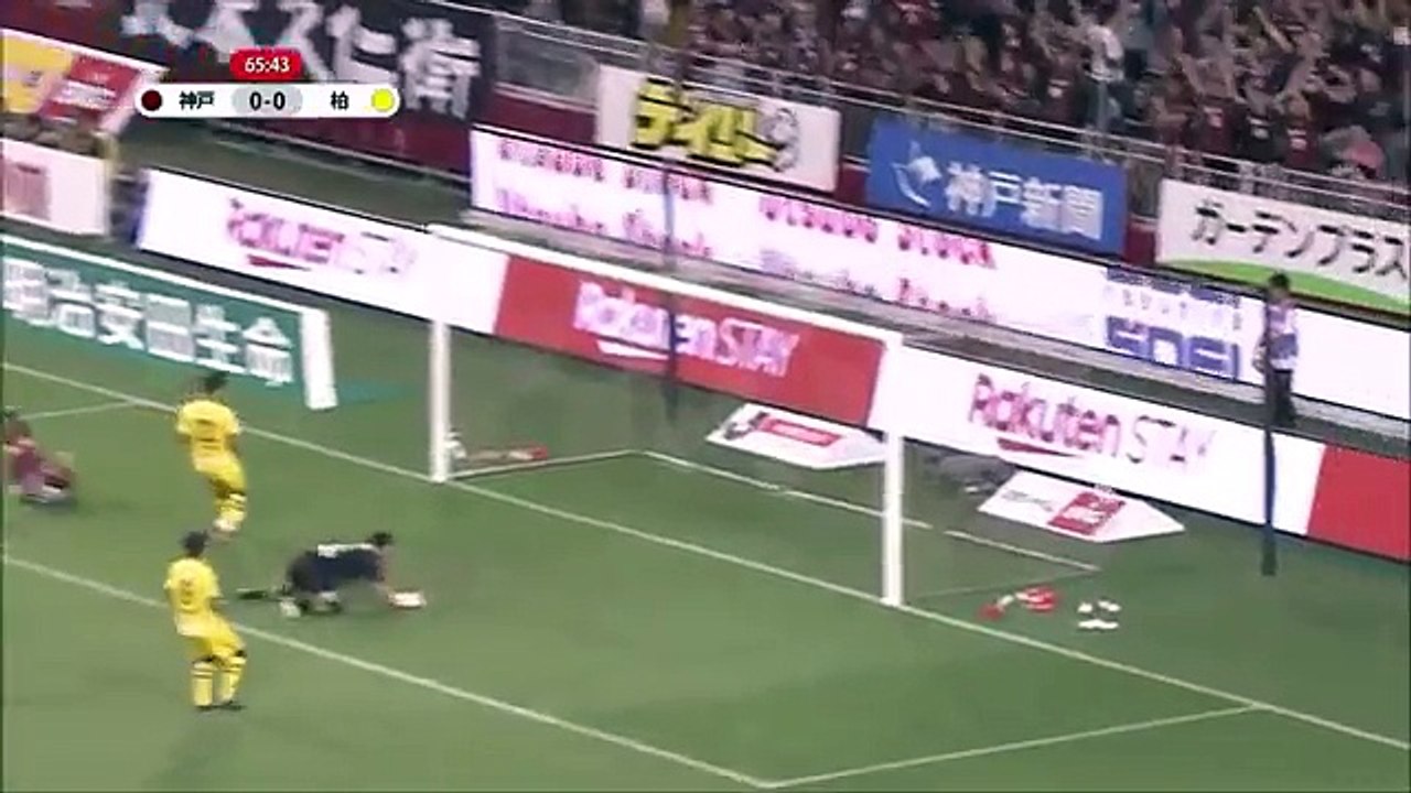 Vissel Kobe 1:0 Kashiwa  (Japan. J League. 28 July 2018)
