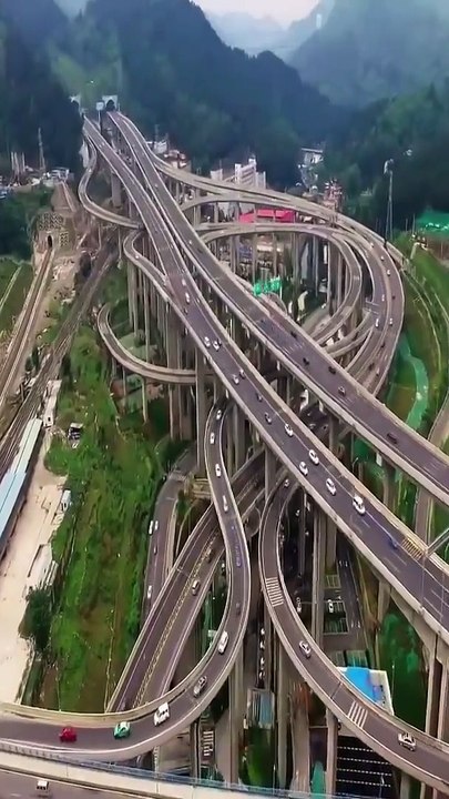 Uno de los intercambios más complejos de china