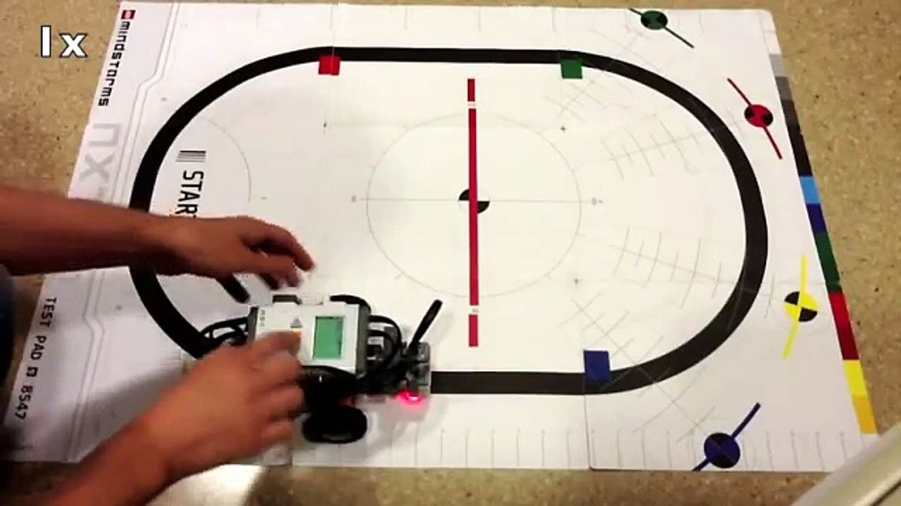 Line Follower based on Q-Learning for Lego NXT robot