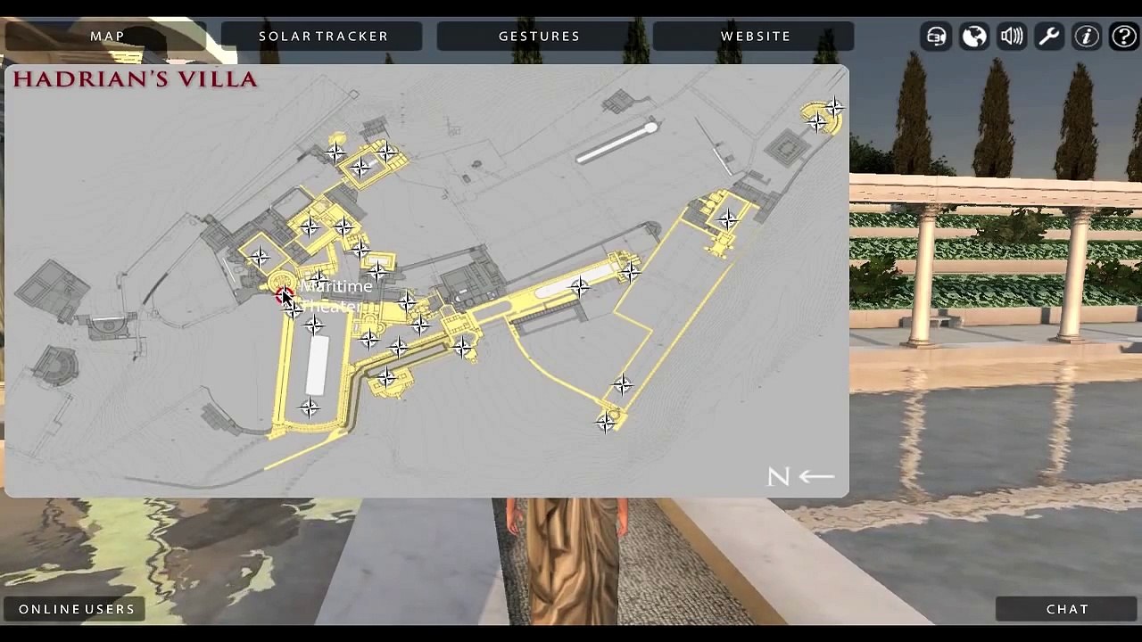 Virtual Hadrian's Villa Walkthrough