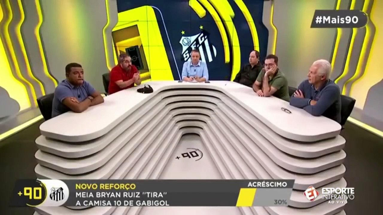 Bryan Ruiz rouba a camisa 10 e comentarista DETONA Peres!!! Mais90