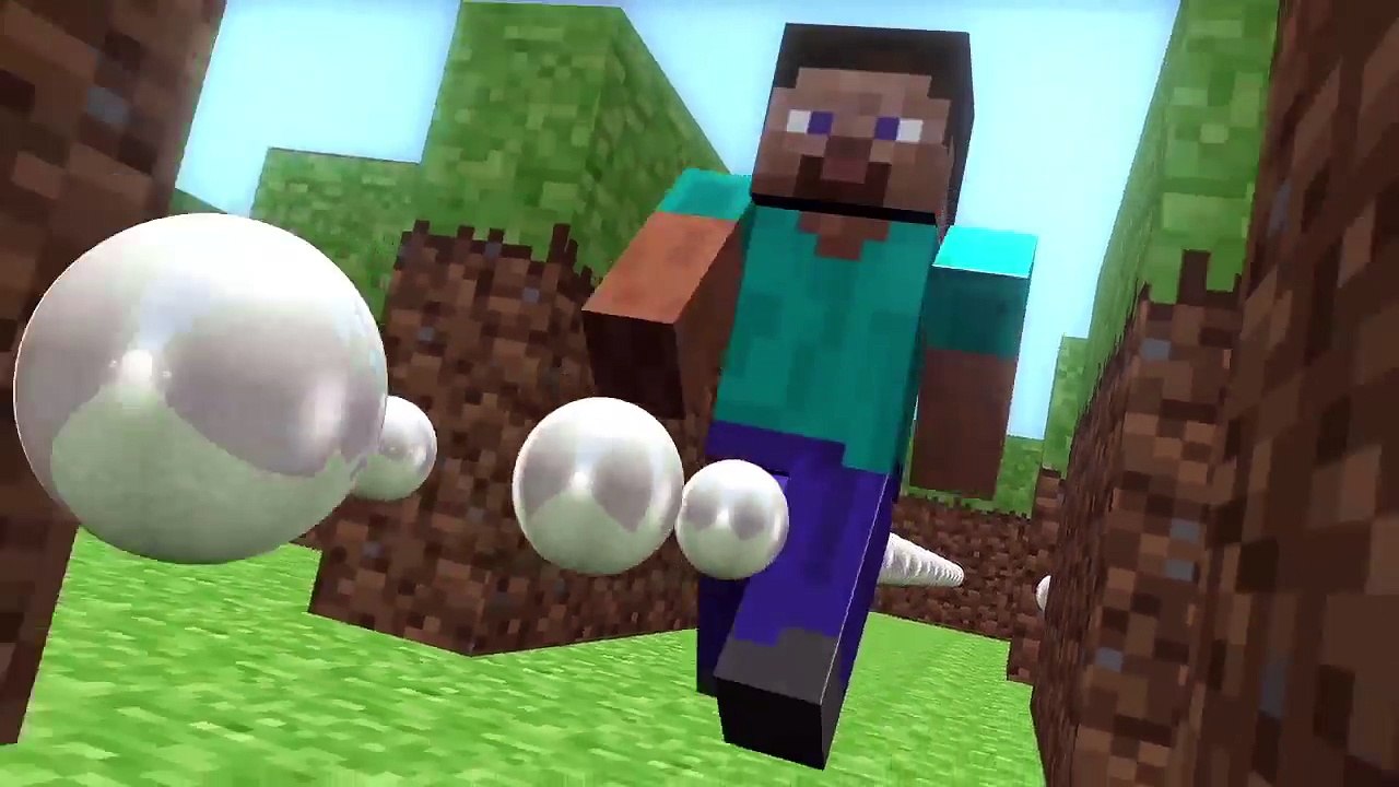 Minecraft vs Pacman